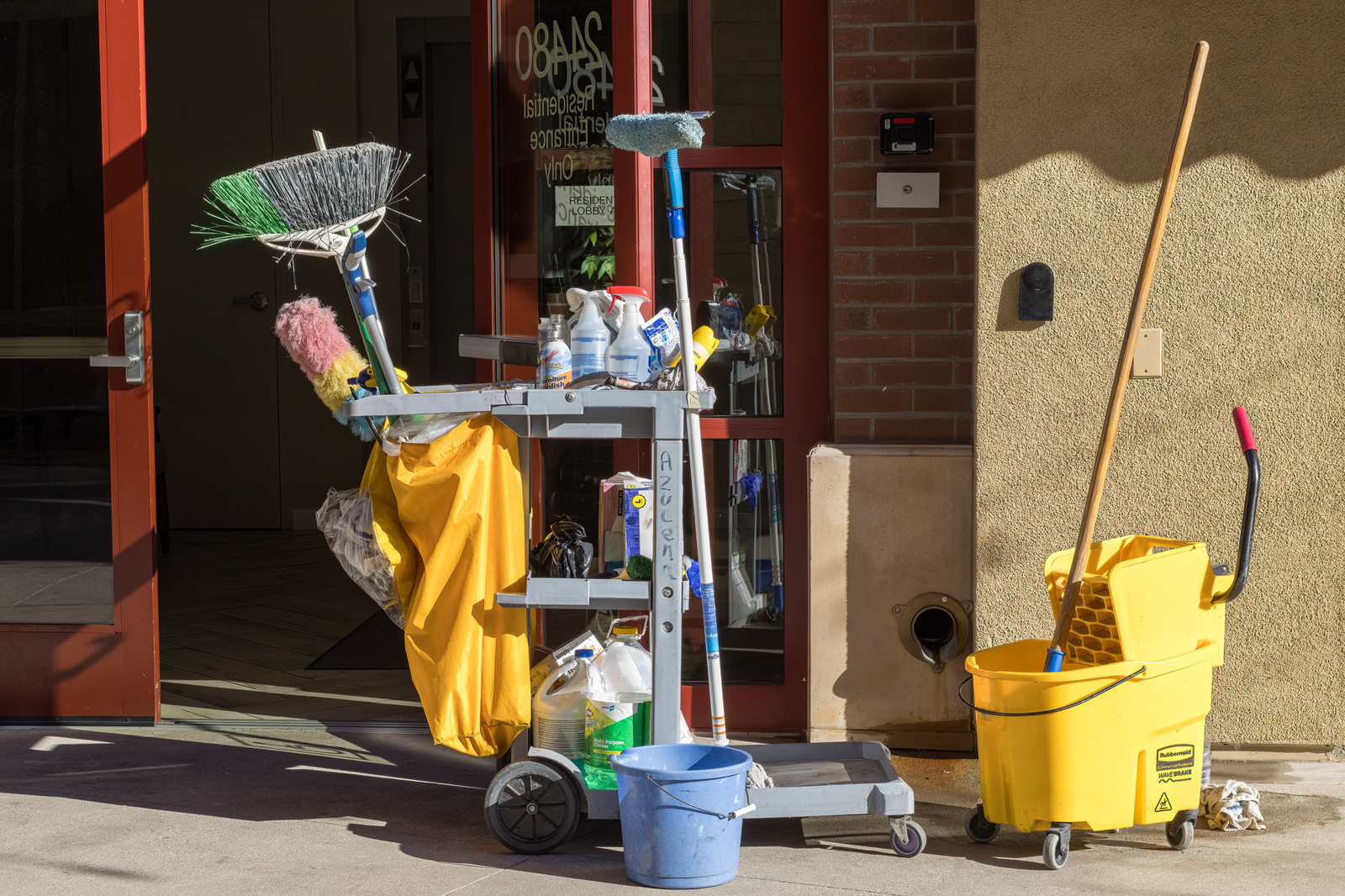 Home maintenance tools and supplies ready for seasonal upkeep
