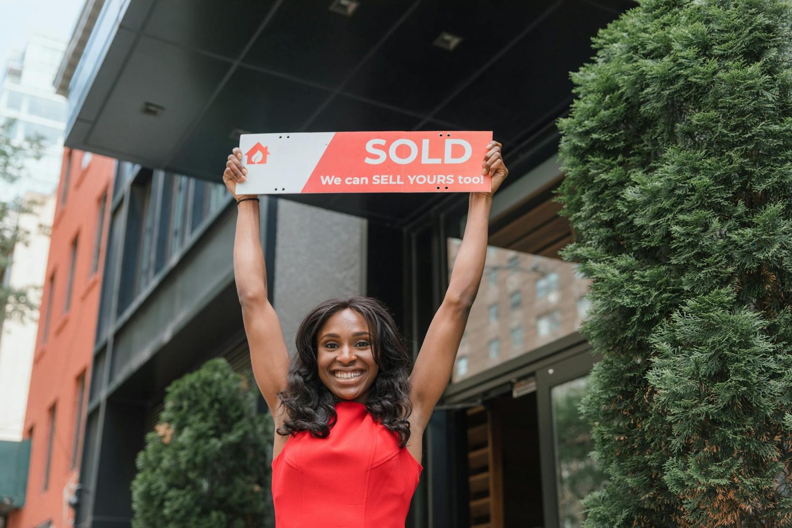 A home with a 'sold' sign — the payoff of pricing right, prepping well, and presenting beautifully.