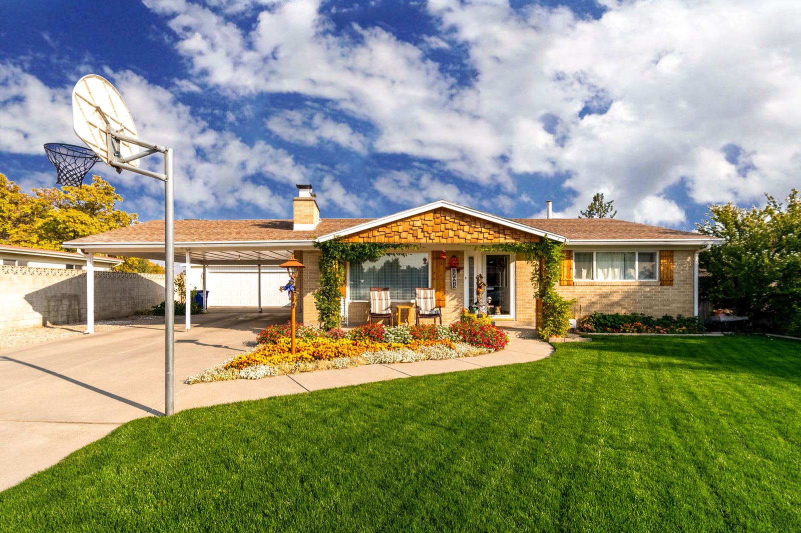 Well-maintained home exterior representing home equity and wealth