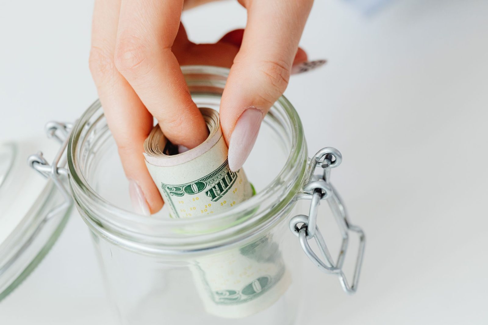 Cash emergency savings representing a homeowner's financial reserve